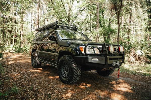 2000 Lexus LX 470 LOW MILES BLACK ONYX CLEAN CARFAX FRESH OFFROAD for sale in Charleston, SC – photo 9