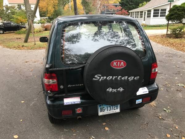 2001 Kia Sportage Lx. Only 33k original miles for sale in Guilford , CT – photo 15