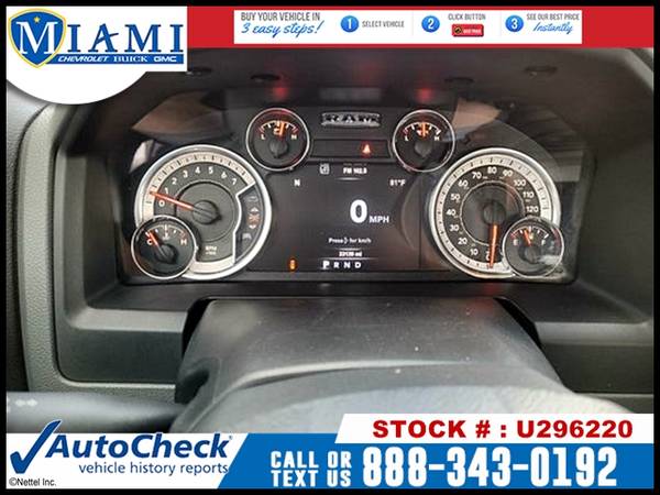 2019 RAM 1500 Classic Big Horn TRUCK -EZ FINANCING -LOW DOWN! - cars... for sale in Miami, OK – photo 19