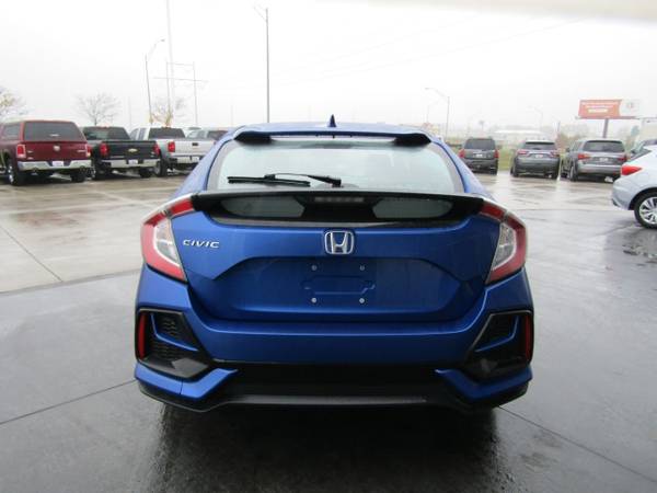 2020 *Honda* *Civic Hatchback* *EX-L CVT* Aegean Blu - cars & trucks... for sale in Omaha, NE – photo 6