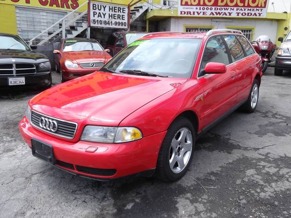 AUDI A4 QUATTRO WGN, $1500 DOWN PAYMENT. BUY HERE - PAY HERE for sale in Berkeley, CA – photo 2