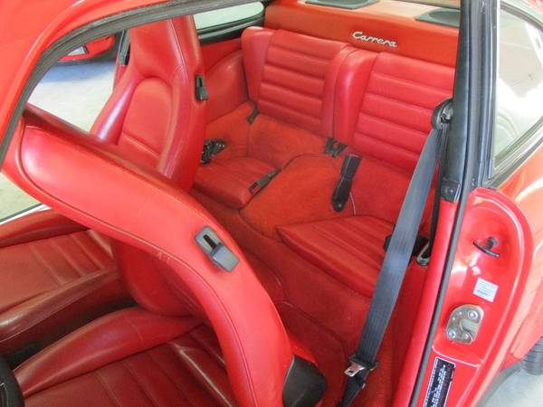 1985 Porsche Red/Red No Sunroof US Carrera Coupe for sale in Sacramento, FL – photo 4
