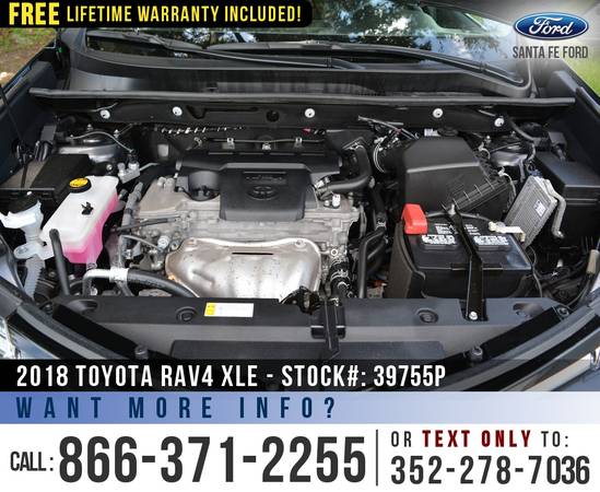 ‘18 Toyota RAV4 XLE *** Sunroof, Keyless Entry, Camera, Toyota SUV *** for sale in Alachua, FL – photo 19