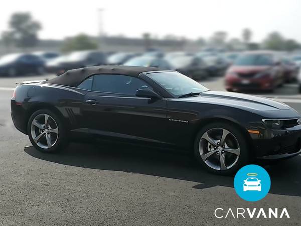 2014 Chevy Chevrolet Camaro LT Convertible 2D Convertible Black - -... for sale in Hobart, IL – photo 14