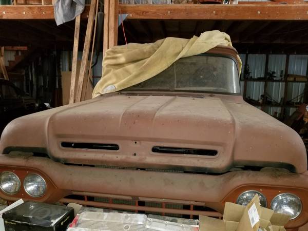 1960 Ford Pick Up-project truck for sale in Boonville, CA
