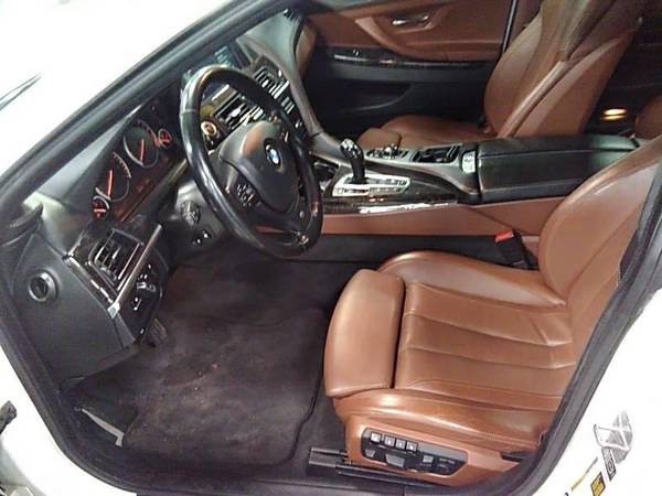 2014 BMW 650I XDR white/brown 90,000 miles md insp warranty - cars &... for sale in Baltimore, MD – photo 4