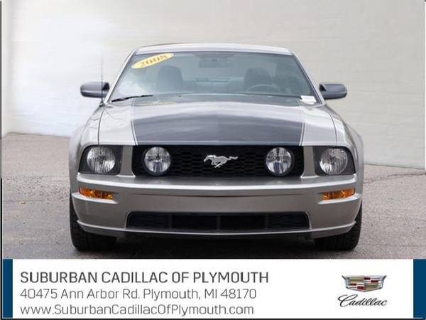 2008 Ford Mustang coupe GT Premium - Ford Vapor Silver Clearcoat... for sale in Plymouth, MI – photo 8