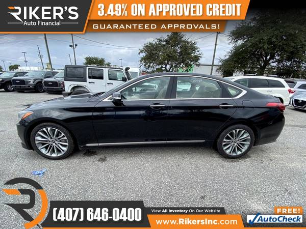$277/mo - 2015 Hyundai Genesis 3.8 AWD - 100 Approved! - cars &... for sale in Kissimmee, FL – photo 3