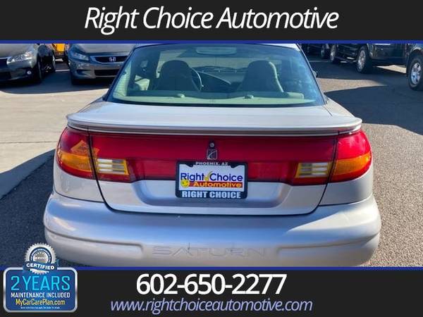 2000 Saturn SC1, 5 SPEED MANUAL, 2 OWNER CLEAN CARFAX CERTIFIED 86K... for sale in Phoenix, AZ – photo 7