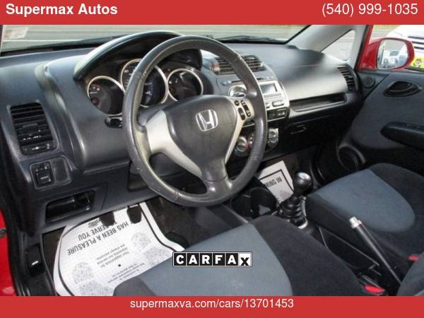 2007 Honda Fit 5dr HB Manual Transmission ( SPORT for sale in Strasburg, VA – photo 9