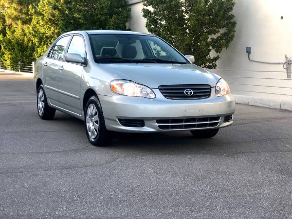 2003 Toyota Corolla LE/76k miles - 1 Owner - - by for sale in Naples, FL – photo 3