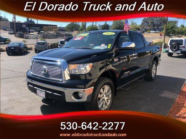 2010 Toyota Tundra Limited 4x4 Limited 4dr CrewMax Cab Pickup SB... for sale in El Dorado, CA – photo 4
