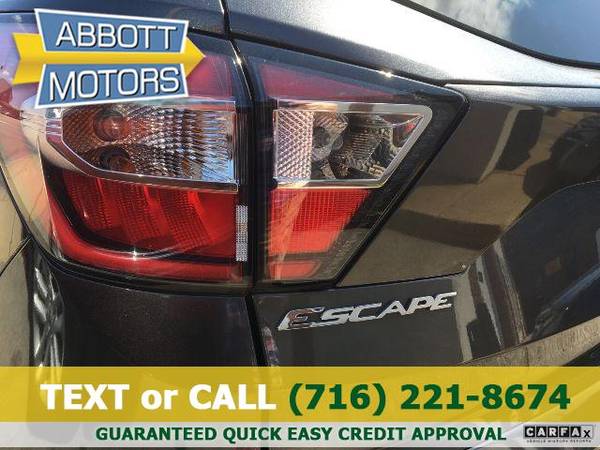 2017 Ford Escape SE 4WD w/Low Miles - FINANCING FOR ALL CREDIT... for sale in Lackawanna, NY – photo 12