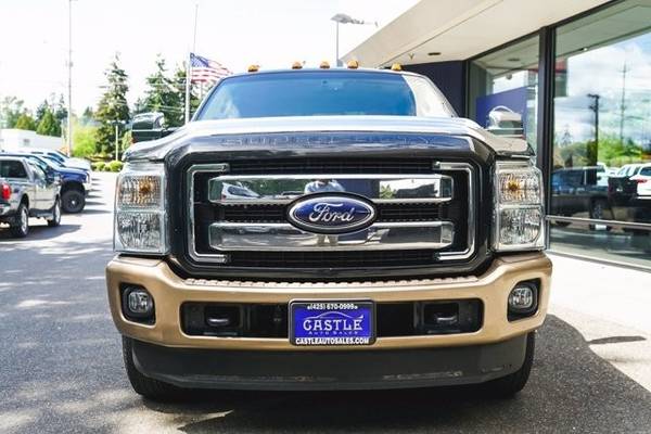 2011 Ford Super Duty F-350 DRW Diesel 4x4 4WD F350 King Ranch Truck for sale in Lynnwood, OR – photo 4