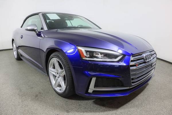2018 Audi S5 Cabriolet, Navarra Blue Metallic/Black Roof - cars &... for sale in Wall, NJ – photo 15