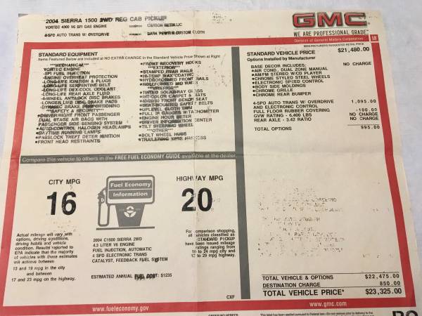 2004 GMC SERRIA 1500....46k miles for sale in Batesville, AR – photo 22