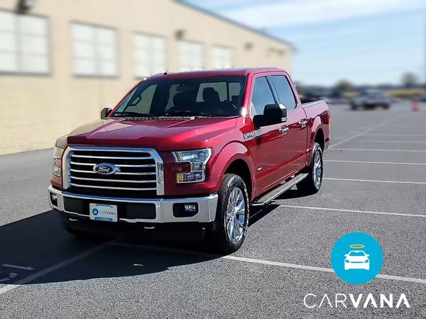 2017 Ford F150 SuperCrew Cab XLT Pickup 4D 5 1/2 ft pickup Red for sale in florence, SC, SC