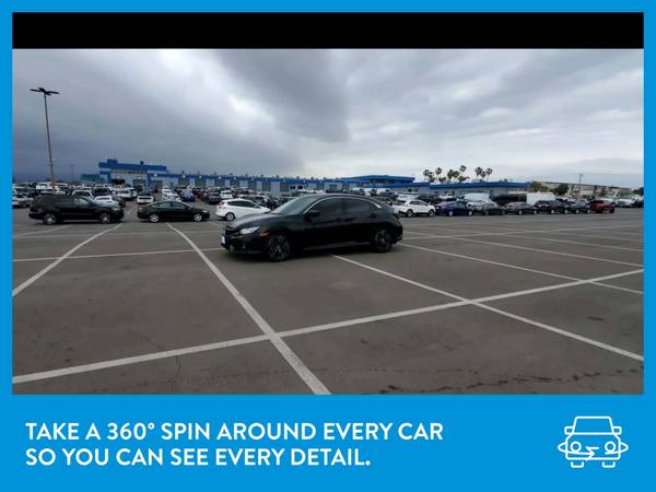 2018 Honda Civic EX-L w/Navigation Hatchback 4D hatchback Black for sale in South El Monte, CA – photo 3