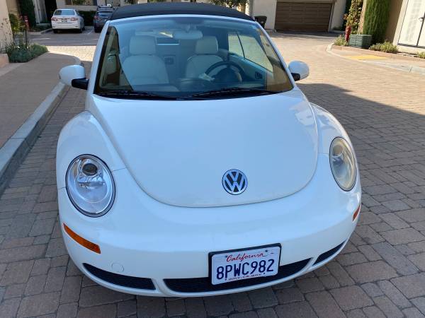 SUPER CLEAN 2007 VW BEETLE TRIPLE WHITE AUTO LOADED RUNS GREAT!! -... for sale in Covina, CA – photo 10