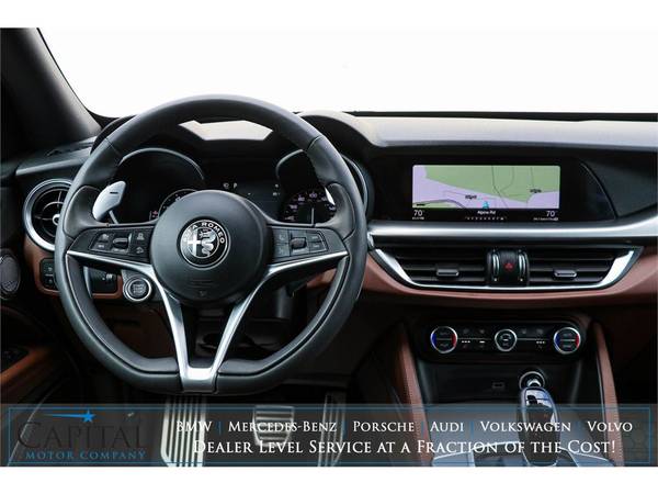 Alfa Romeo Stelvio w/20 Wheel PKg, Adaptive Cruise, etc! Like a Q3 for sale in Eau Claire, WI – photo 13