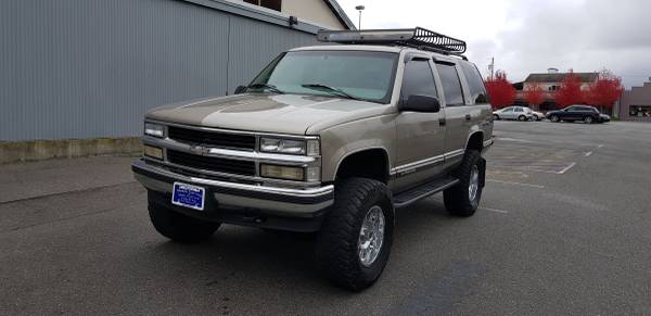 Lifted 98 Chevy Tahoe (Financing available We take trade ins)$6495 for sale in Bellingham, WA – photo 2