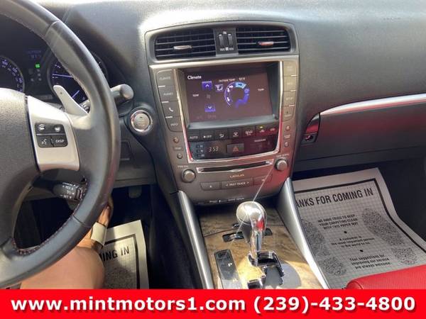 2014 Lexus Is 250c 2dr Convertible (HARDTOP CONVERTIBLE) - Mint for sale in Fort Myers, FL – photo 14