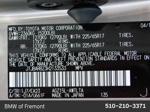 2017 Lexus NX NX Turbo AWD All Wheel Drive SKU:H2133533 for sale in Fremont, CA – photo 24