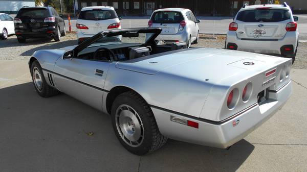 1986 Corvette Pace Car Convertible - cars & trucks - by dealer -... for sale in Martensdale, IA – photo 4
