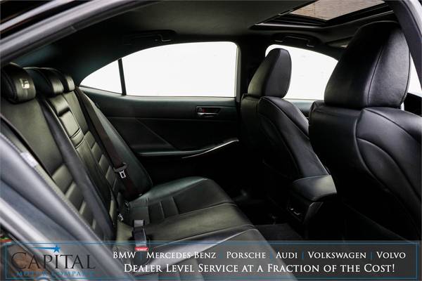 Incredible Stance! All-Wheel Drive Lexus IS250 F-SPORT w/LEDs, Nav,... for sale in Eau Claire, WI – photo 14