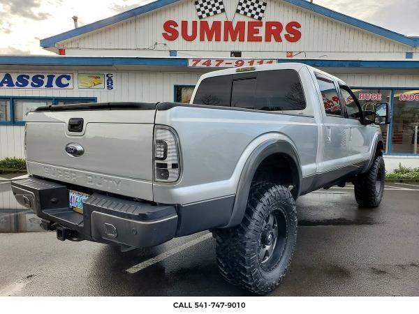 2016 FORD F-250 F250 SD LARIAT CREW CAB 4WD (Silver) - cars & for sale in Eugene, OR – photo 3