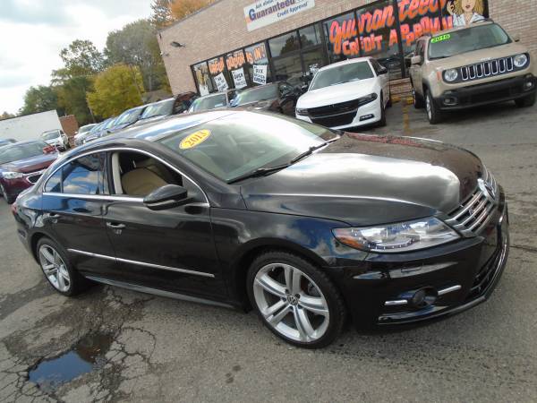 2013 VOLKSWAGEN CC R-LINE**2.0T**ONLY 39960 MILES**WE FINANCE**LEATHER for sale in redford, MI – photo 3