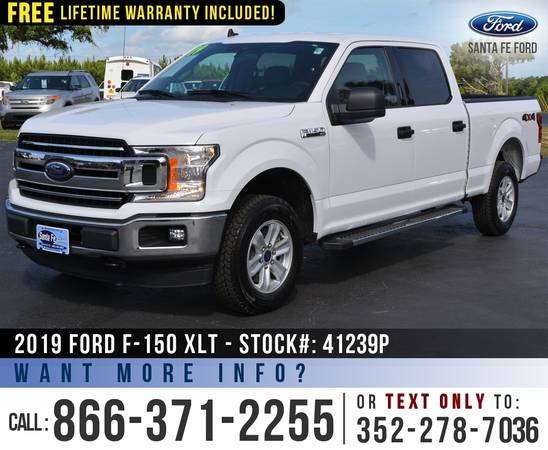 2019 FORD F150 XLT 4WD Cruise Control, Bedliner, Remote Start for sale in Alachua, FL – photo 3