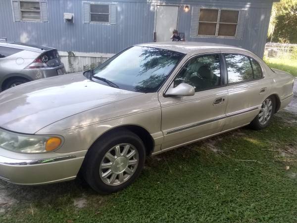 01 Lincoln continintal $500 for sale in wildwood, FL