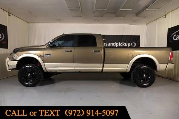 2014 Dodge Ram 3500 SRW Longhorn - RAM, FORD, CHEVY, GMC, LIFTED 4x4s for sale in Addison, TX – photo 14
