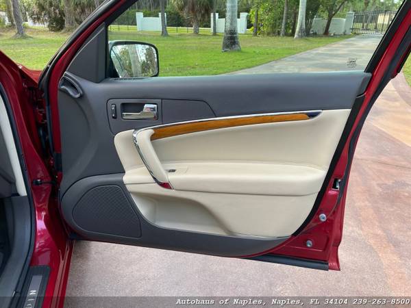2010 Lincoln MKZ Sedan - 1 Owner, Low Miles, Premium Leather, V6, Bl for sale in Naples, FL – photo 19