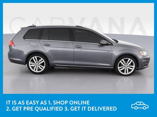 2015 VW Volkswagen Golf SportWagen TDI SEL Wagon 4D wagon Gray for sale in Indianapolis, IN – photo 10