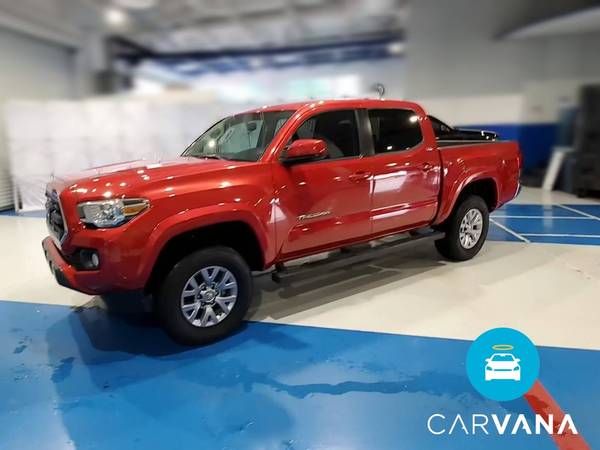 2017 Toyota Tacoma Double Cab SR5 Pickup 4D 5 ft pickup Red -... for sale in Worcester, MA – photo 3