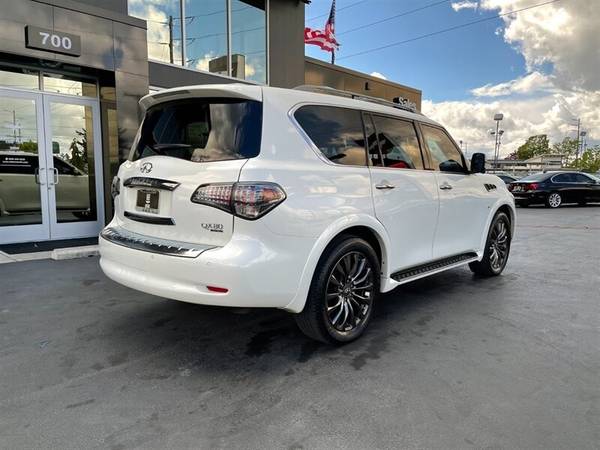 2015 Infiniti QX80 AWD All Wheel Drive 7-Passenger w/3rd row seating for sale in Bellingham, WA – photo 4