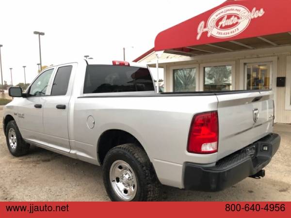 2014 Ram 1500 4WD Quad Cab 140.5" Express - cars & trucks - by... for sale in Plainville, KS – photo 3