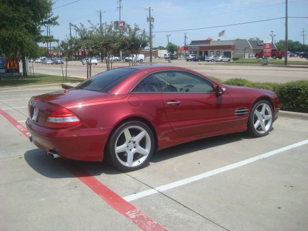 2005 MERCEDES SL500 MAROON/TAN LEATHER 139, 989 ACTUAL MILES - cars for sale in Jenks, OK – photo 8