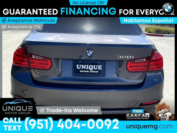 2014 BMW 3-Series 320i Sedan PRICED TO SELL! - - by for sale in Corona, CA – photo 3