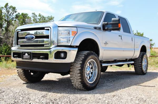!LIFTED!LEATHER+NAV+LOADED 4X4 2015 FORD F250 LARIAT 6.7L POWERSTROKE! for sale in Liberty Hill, TX – photo 2