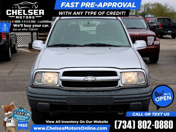 71/mo - 2001 Chevrolet Tracker LT Hard Top! 4WD! 4 WD! 4-WD! - Easy for sale in Chelsea, MI – photo 3