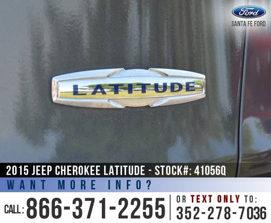 2015 Jeep Cherokee Latitude Remote Start - Camera - Cruise for sale in Alachua, FL – photo 10