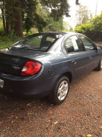 2002 DODGE NEON for sale in North Bend, OR – photo 3