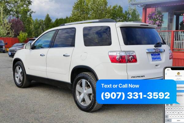 2010 GMC Acadia SLT 1 AWD 4dr SUV / Financing Available / Open... for sale in Anchorage, AK – photo 3