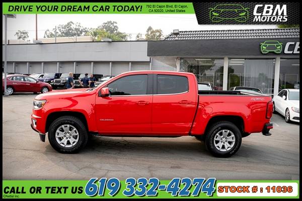 2016 CHEVROLET COLORADO 4WD LT W/BACK UP CAMERA - LOW DOWN! - cars & for sale in El Cajon, CA – photo 3