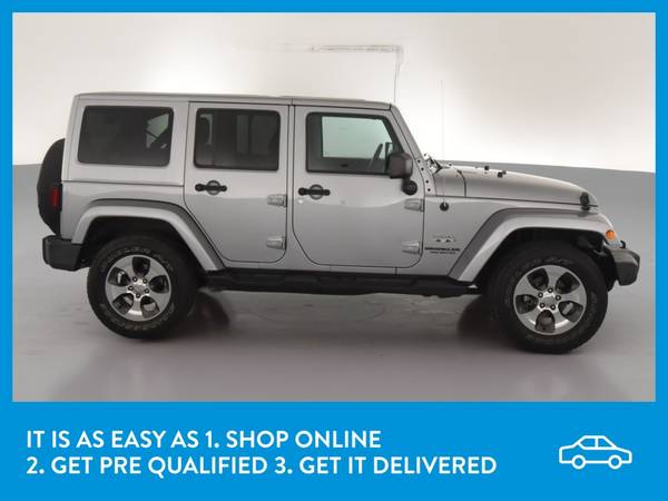 2017 Jeep Wrangler Unlimited Sahara Sport Utility 4D suv Silver for sale in Pocono Pines, PA – photo 10