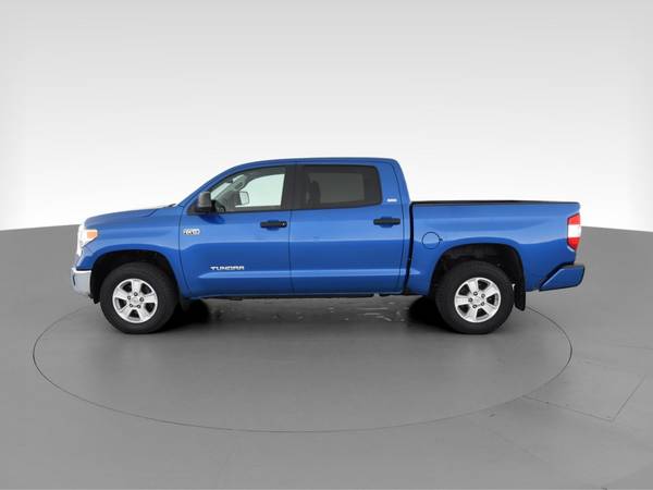 2017 Toyota Tundra CrewMax SR5 Pickup 4D 5 1/2 ft pickup Blue - -... for sale in Providence, RI – photo 5
