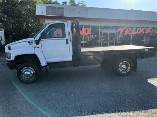 2005 Chevrolet C4500 DIESEL * 4X4 FLATBED chassis dump - cars &... for sale in south amboy, NJ – photo 2